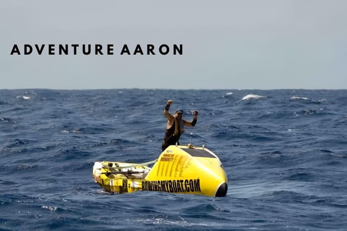 Adventure Aaron rowboat
